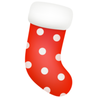 Christmas socks isolated on white background. Set of socks for Christmas gifts and happy new year. png