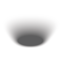 oval skugga för objekt eller produkt. png