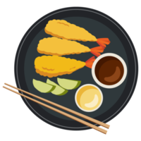 Tempura japanisches Essen. png