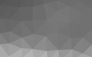 Light Silver, Gray vector polygon abstract background.