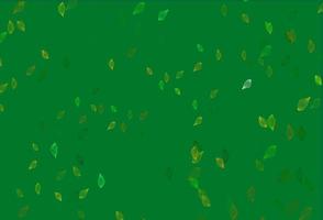 Light Green, Yellow vector sketch background.