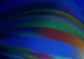 Dark BLUE vector abstract blurred pattern.