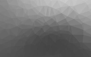 Light Silver, Gray vector polygon abstract layout.