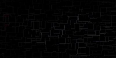Dark Gray vector backdrop with rectangles.