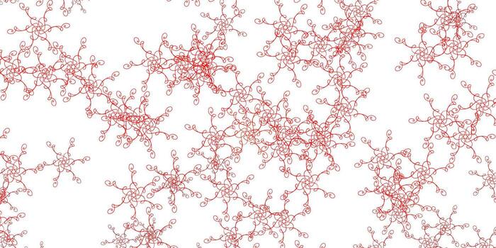 Light Red, Yellow vector texture with wry lines.