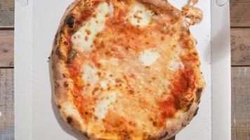 margherita pizza baked food video