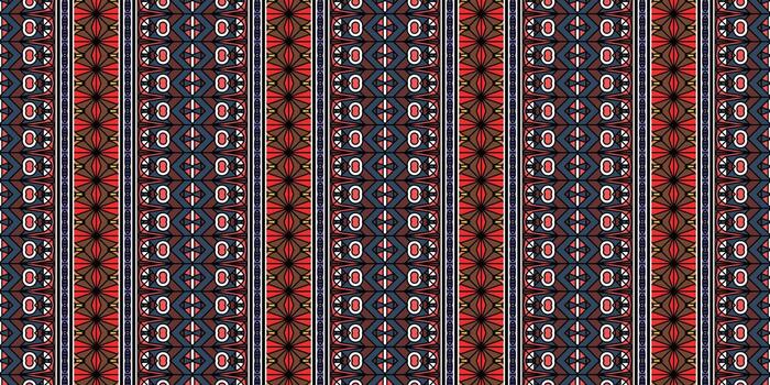 paquete de patrones étnicos modernos dinámicos vector