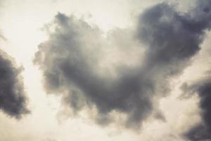 Heart Shaped Cloud photo