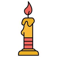 Candle  Which Can Easily Modify Or Edit vector