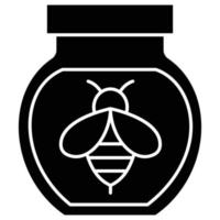 Honey jar  Which Can Easily Modify Or Edit vector