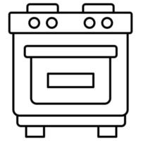 Cooking oven  Which Can Easily Modify Or Edit vector