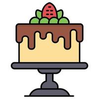 Cake  Which Can Easily Modify Or Edit vector