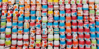 rolls of ceramic cups photo