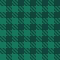 Emerald Buffalo Plaid Lumberjack ornament seamless pattern background. Green checkered pattern, flannel fabric shirt print. Winter Christmas tartan backdrop.
