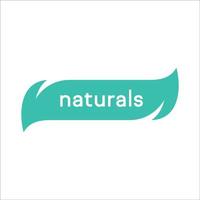 plantilla de logotipo natural vector