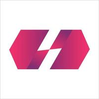 Gradient Geometry Logo Template vector