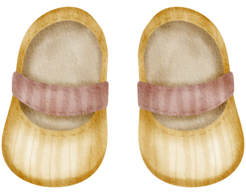 Slippers Watercolor PNGs for Free Download