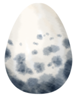 Egg watercolor hand paint png