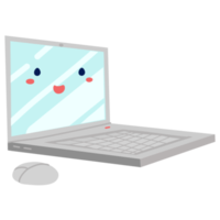 laptops, computer in cartoon style png