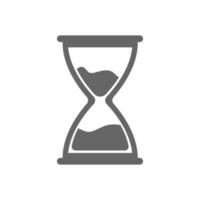 hourglass icon vector. old timer vector