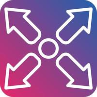Expand Icon Style vector