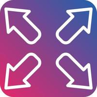 Maximize Icon Style vector