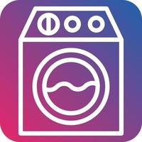 Washing Machine Icon Style vector