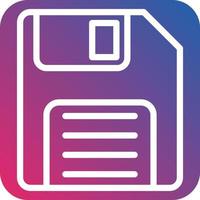 Save Icon Style vector