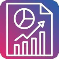 Report Icon Style vector