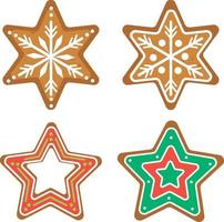 Christmas decoration elements set vector