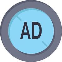 Ad Blocker Ad Blocker Digital  Flat Color Icon Vector icon banner Template