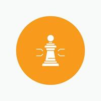 ajedrez ventaja negocio figuras juego estrategia táctica vector