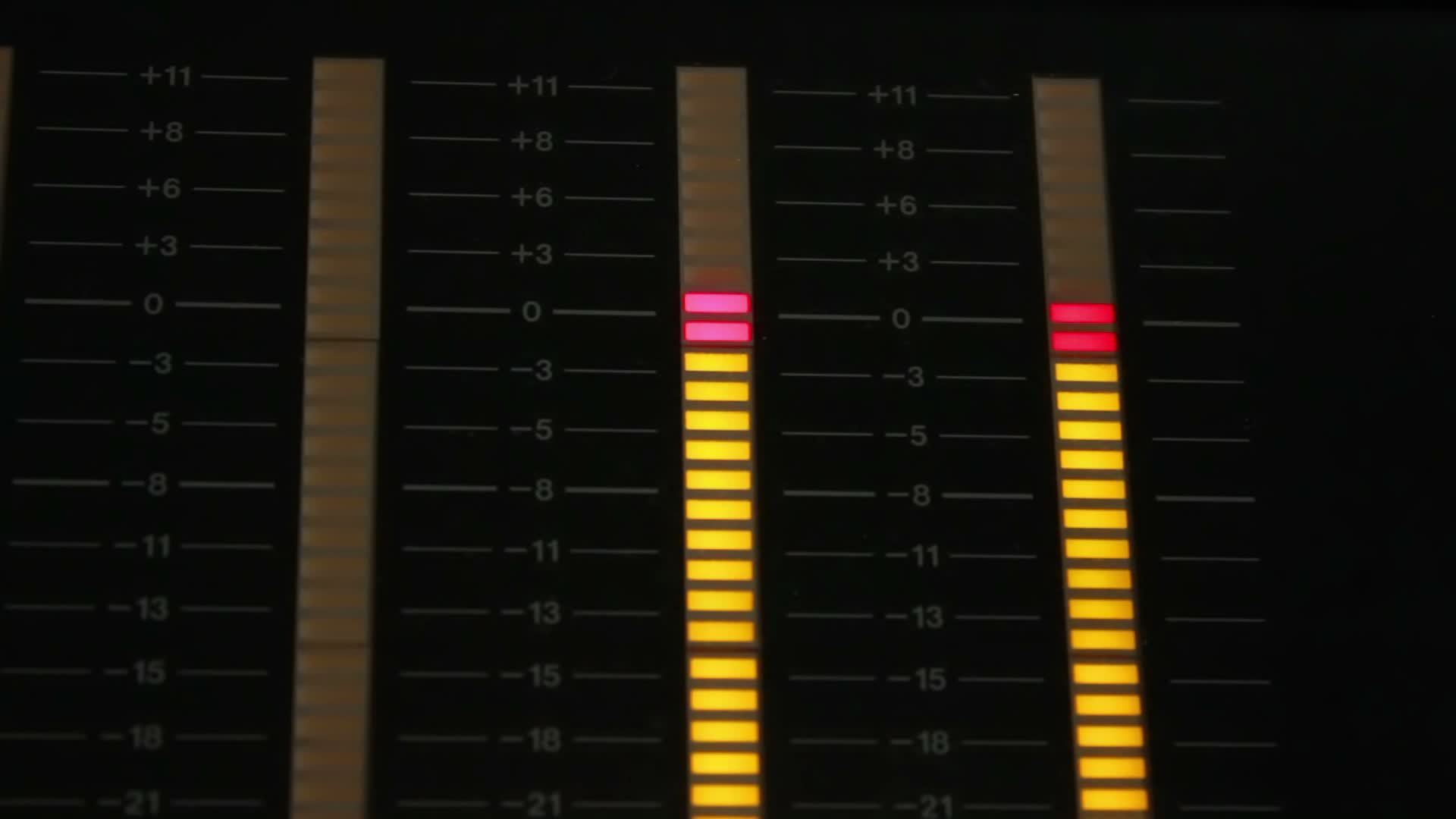 Audio Mixer works when recording sound 13177476 Stock Video at Vecteezy