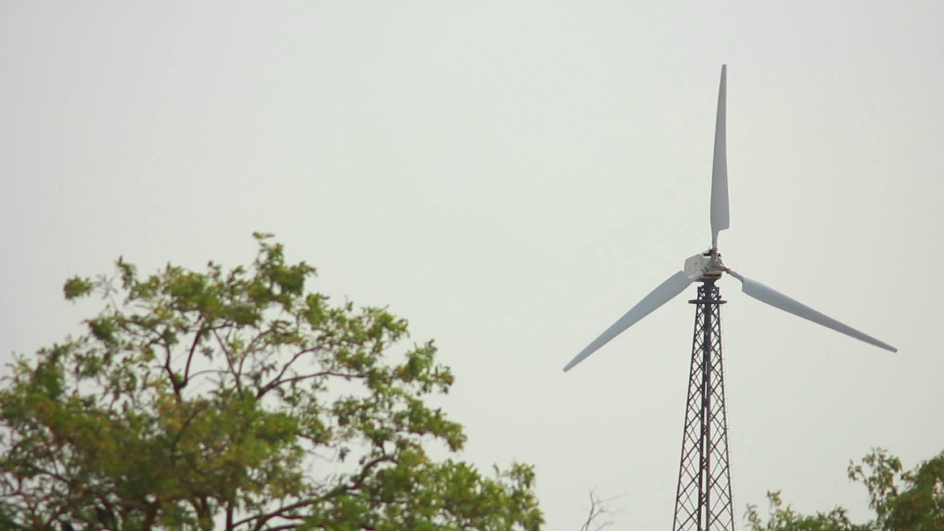 Wind turbines spinning in the wind 13177488 Stock Video at Vecteezy