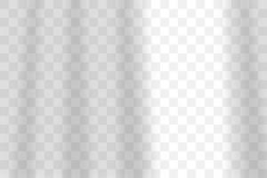 Vector transparent window shadow. Light effect overlay. Mesh grid. Presentation your design card, poster, stories Photo realistic illustration