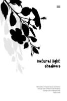 banner abstracto con sombra de hojas tropicales negras aisladas sobre fondo blanco. plantilla de presentación de estilo vintage vector