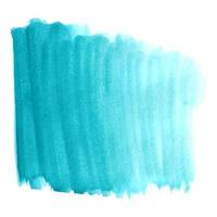 Abstract watercolor blue brush strokes for background. Hand drawn vector illustration with Texture.