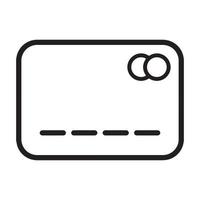 credit or debit card icon vector