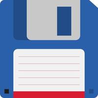 computer floppy and old 3.5 inch disk vector