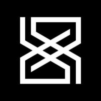 Modern logo design, icon with lines vector template