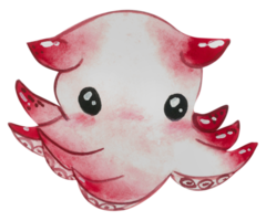 carino animale personaggio acquerello png