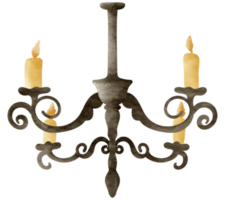 wijnoogst element waterverf ornament png