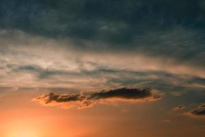 beautiful sky with clouds, beautiful background. photo