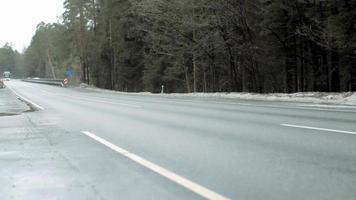 Cars speeding on the Highway video