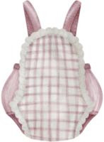 Baby clothes watercolor hand paint png