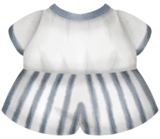 baby kleren waterverf hand- verf png