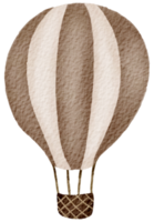 Palloncino aria acquerello cartone animato carino png