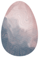 Egg watercolor hand paint png