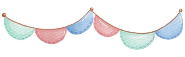 aquarelle accessoire bébé nouveau-né png