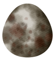 Egg watercolor hand paint png